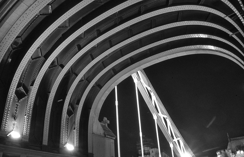 Girders in Tower Bridge